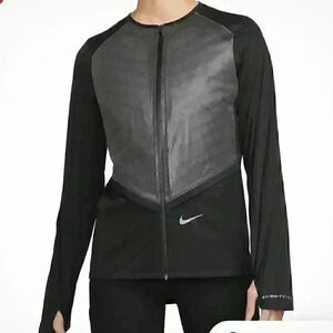 NWT flawed Jacket Nike Storm-FIT ADV Running Division Women Sz S Down Filled